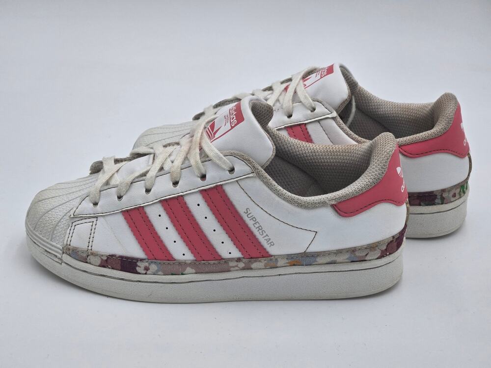 Adidas Superstar Her Studio London White Hazy Rose Kids Size 2